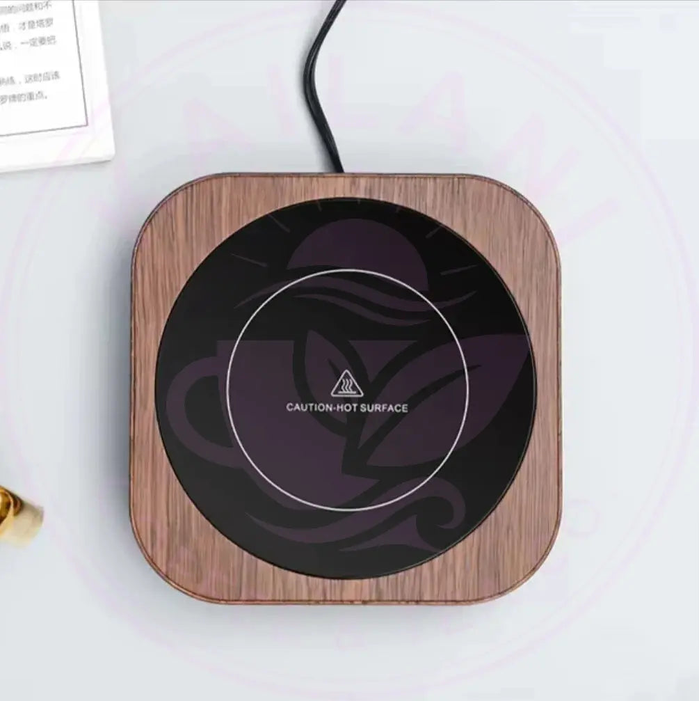 Versatile 110V/220V Electric Coffee Mug Warmer - Keep Your Drinks Hot with Our Stylish Heating Pad Coaster! Perfect for Tea, Milk, and More!