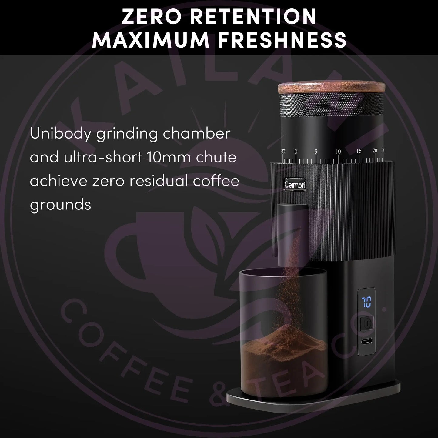Portable Coffee Grinder - Geimori T38 Pro Grade