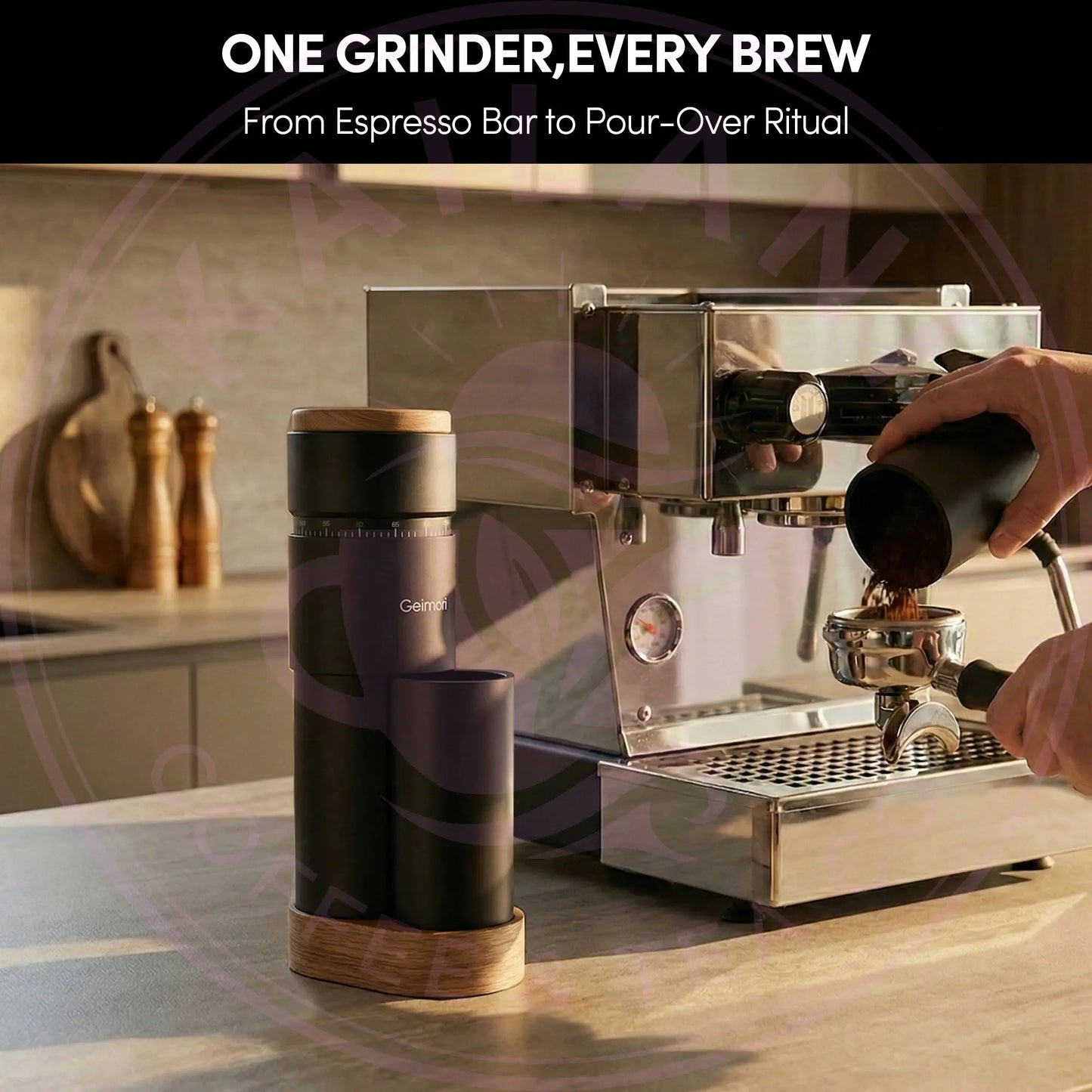 Portable Coffee Grinder - Geimori T38 Plus