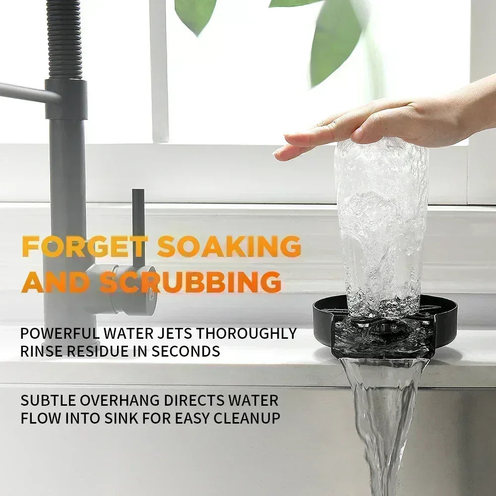 Automatic Glass Rinser - DecorBites™ - Kailani Coffee & Tea Co.