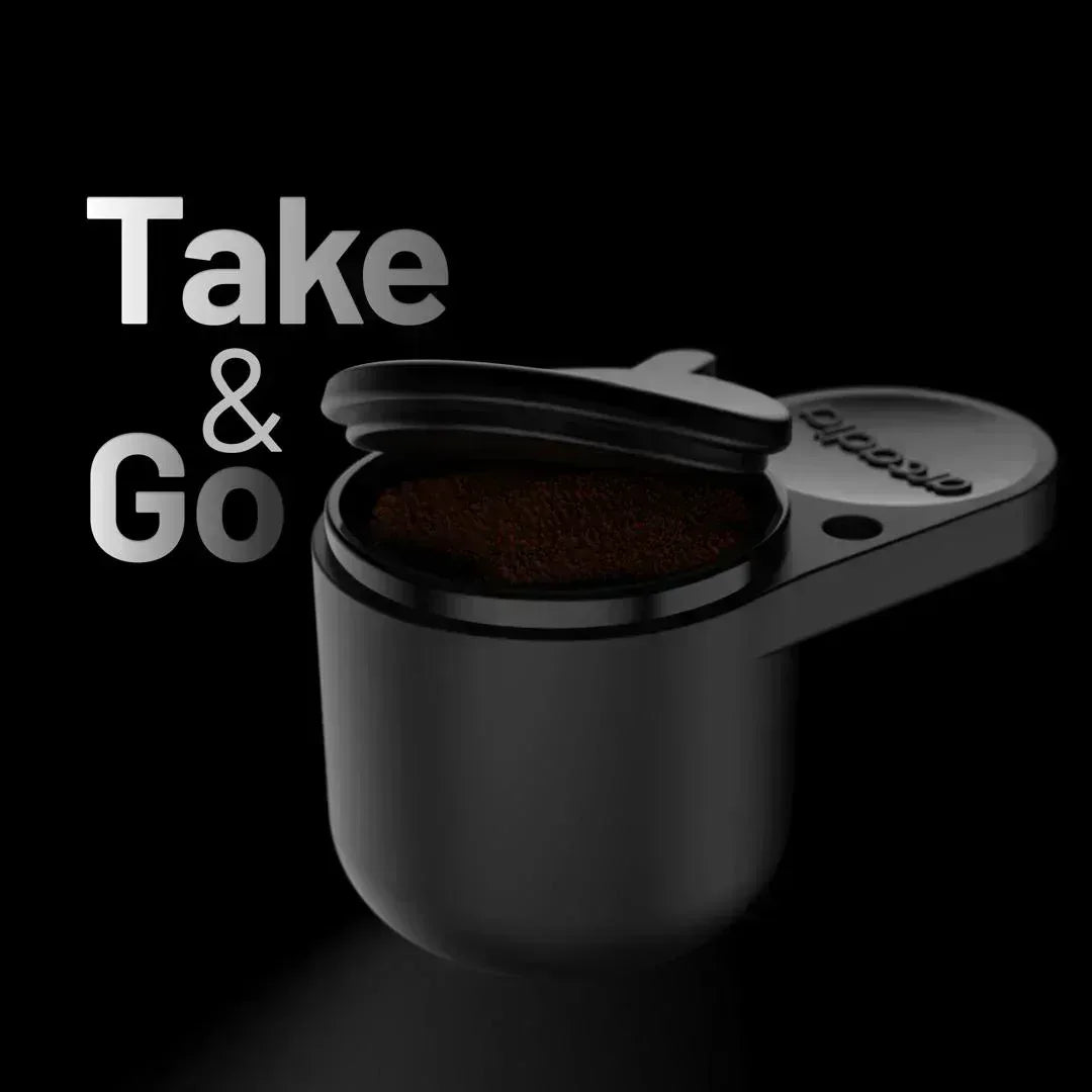Arcadia Go Portable Turkish Coffee Maker - Black - Kailani Coffee & Tea Co.