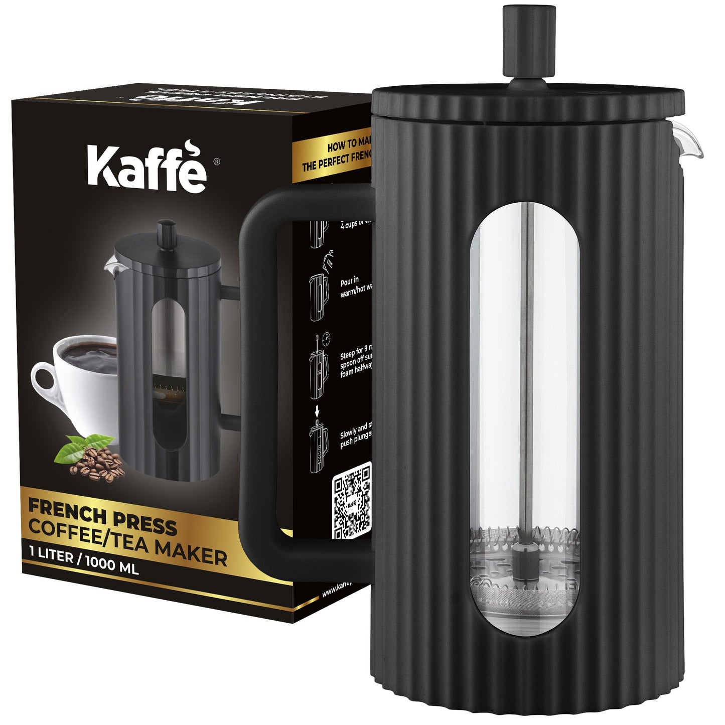 KF1111 Glass French Press 800ml