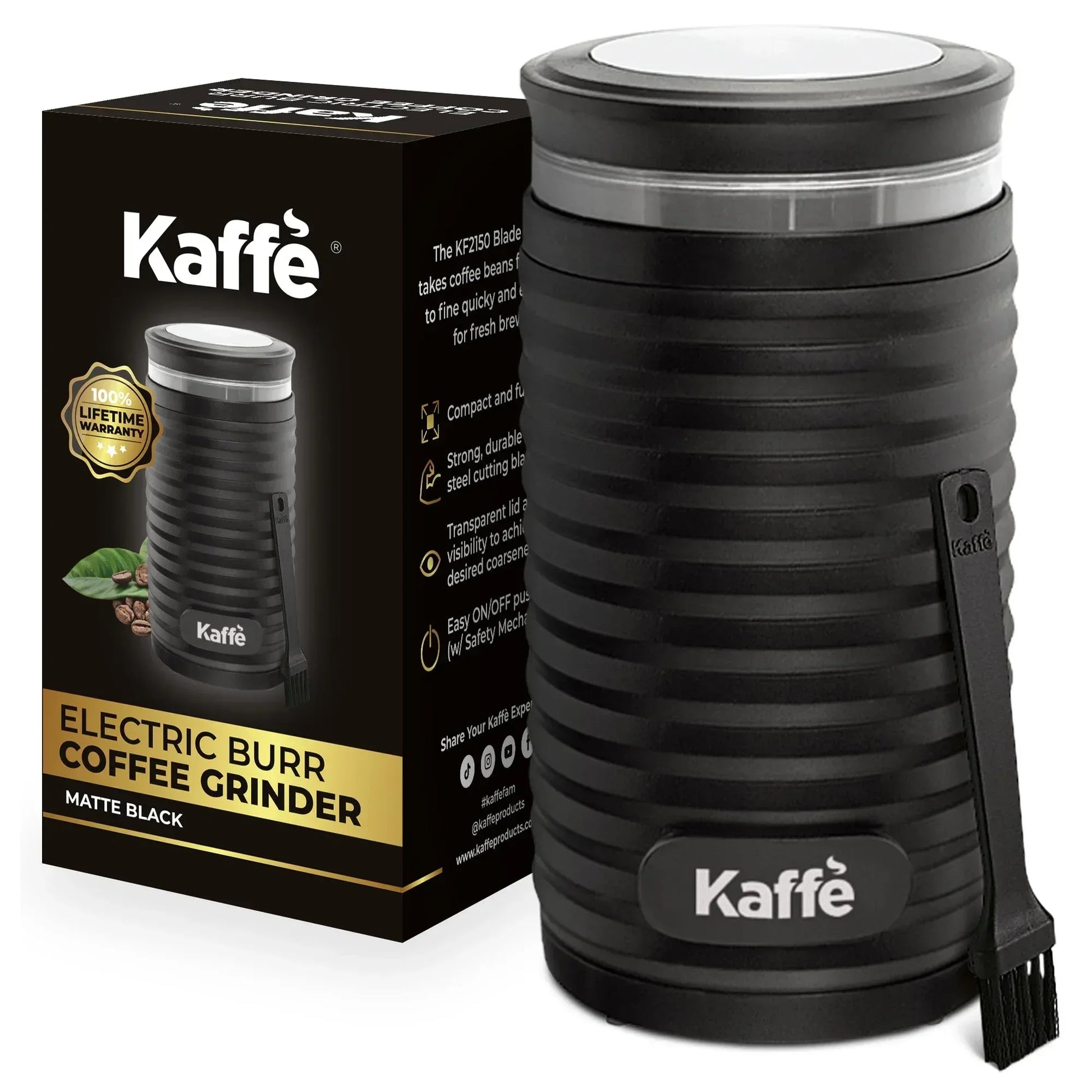Blade Coffee Grinder KF2150 - Whirl Your Way to Fresh Coffee Bliss! - Kailani Coffee & Tea Co.