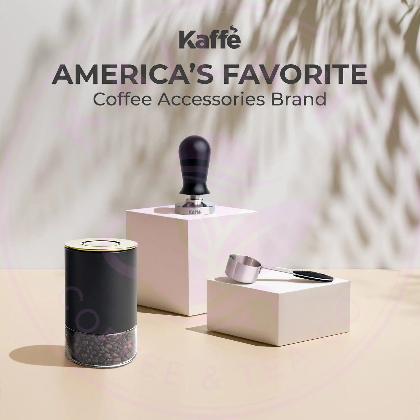 Glass Storage Container 8oz - Airtight Coffee Canister Kaffe Products