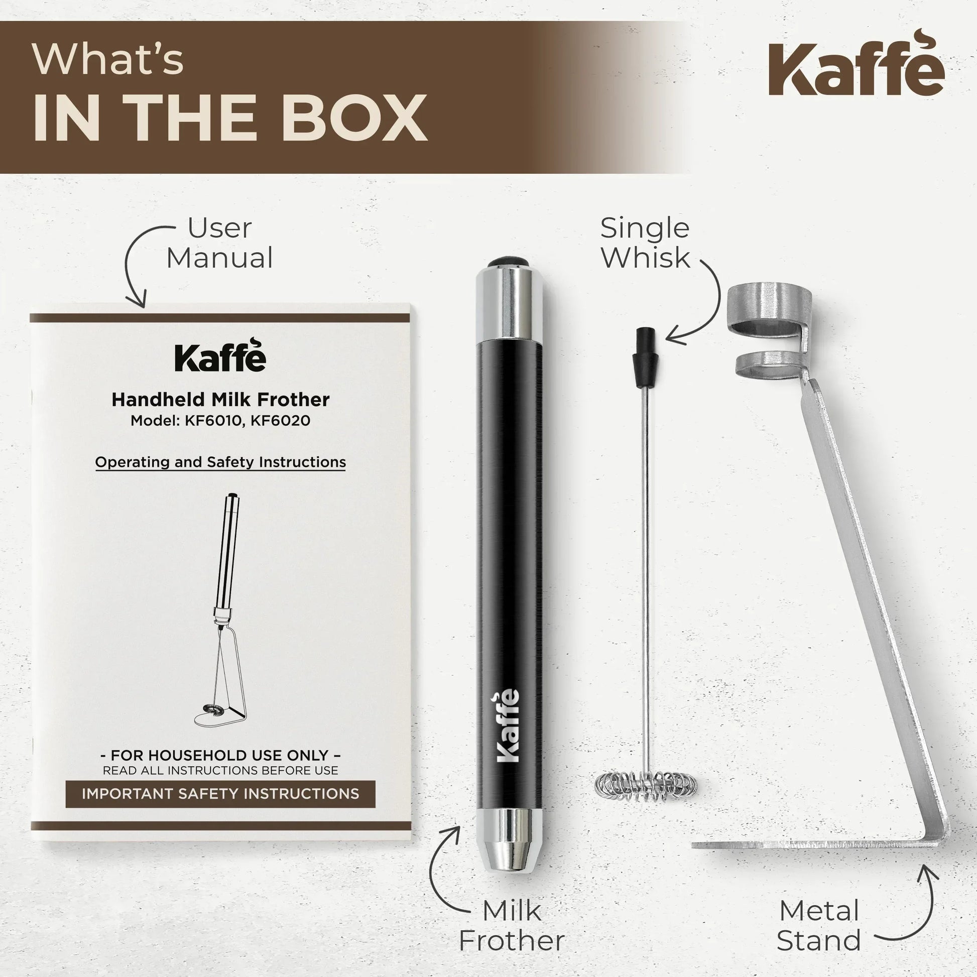 Handheld Milk Frother - Whip Up Cafe Magic - Kailani Coffee & Tea Co.