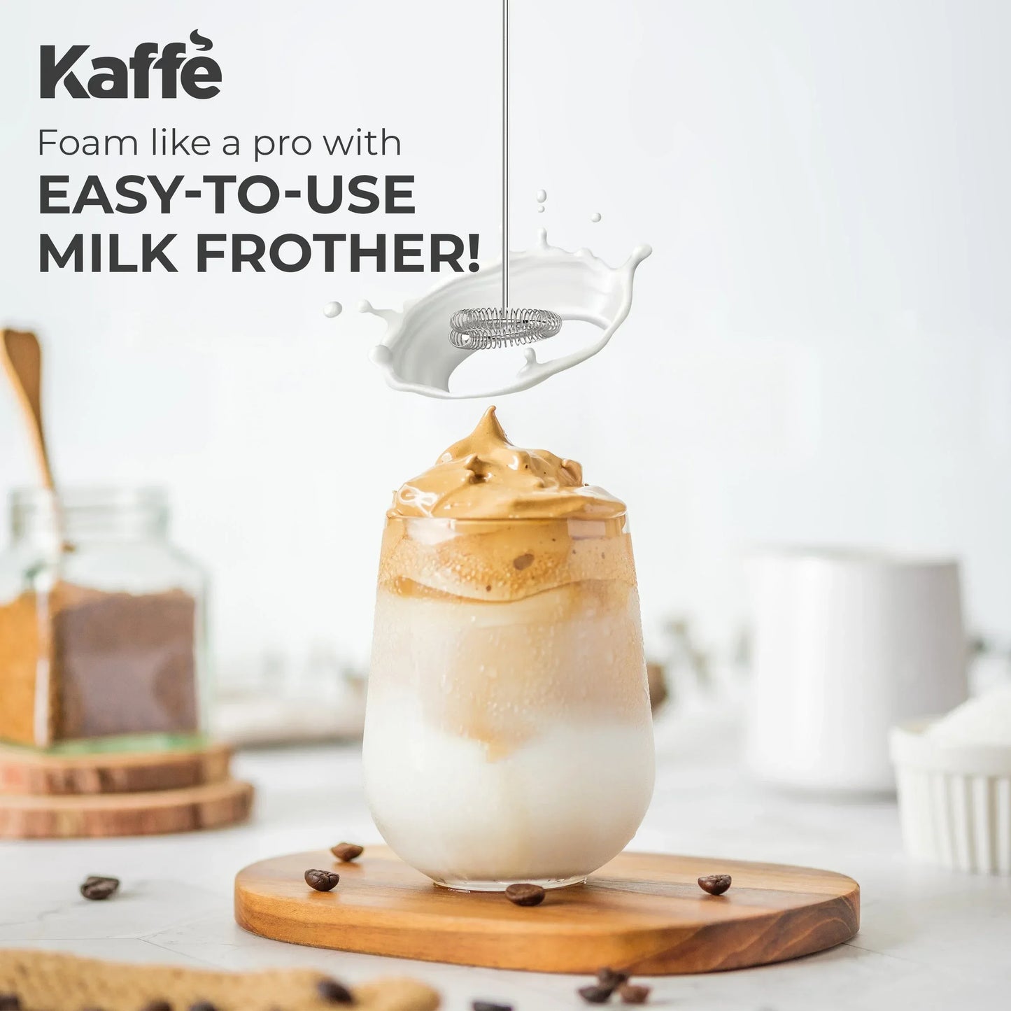 Handheld Milk Frother - Whip Up Cafe Magic - Kailani Coffee & Tea Co.