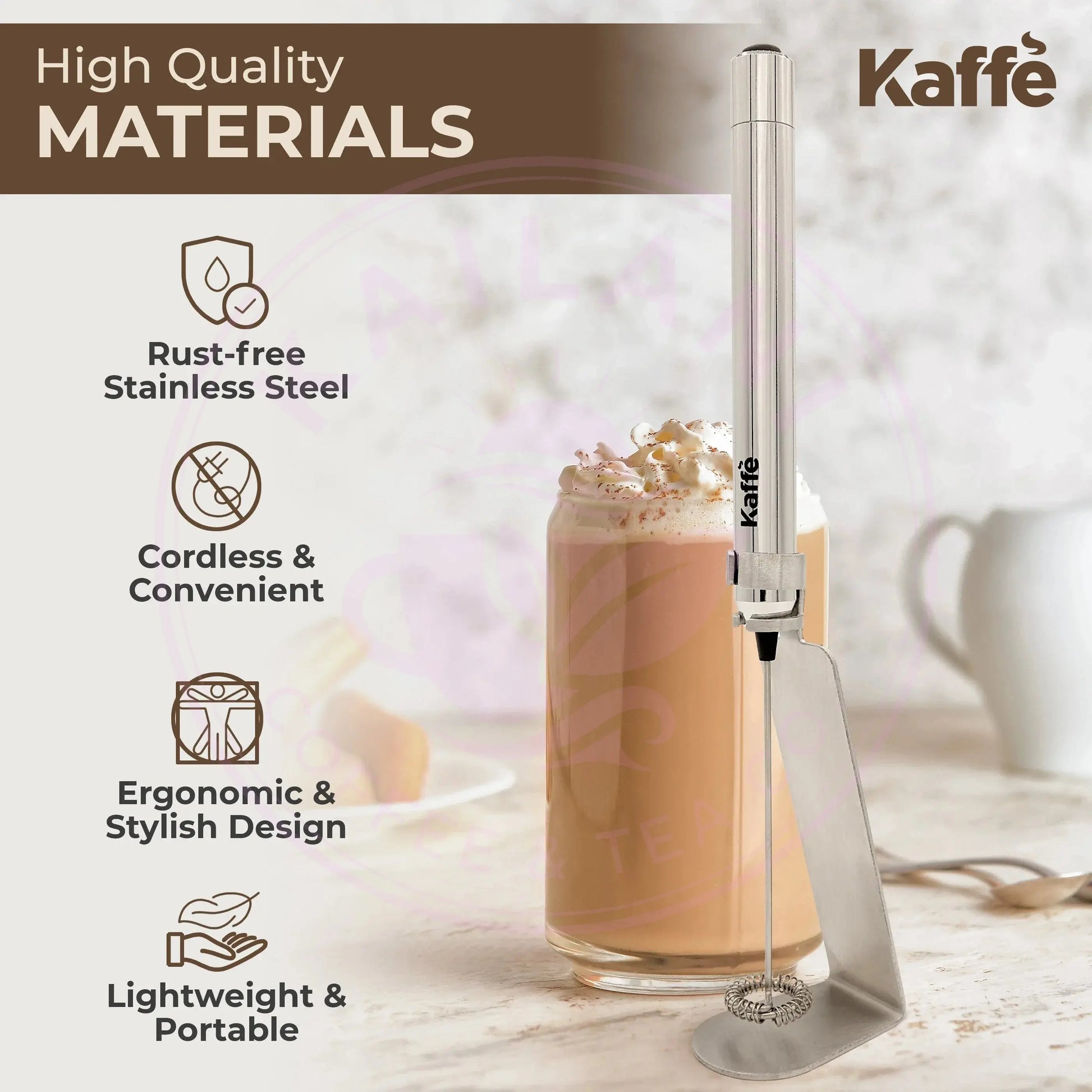 Handheld Milk Frother, KF6020 Kaffe Products