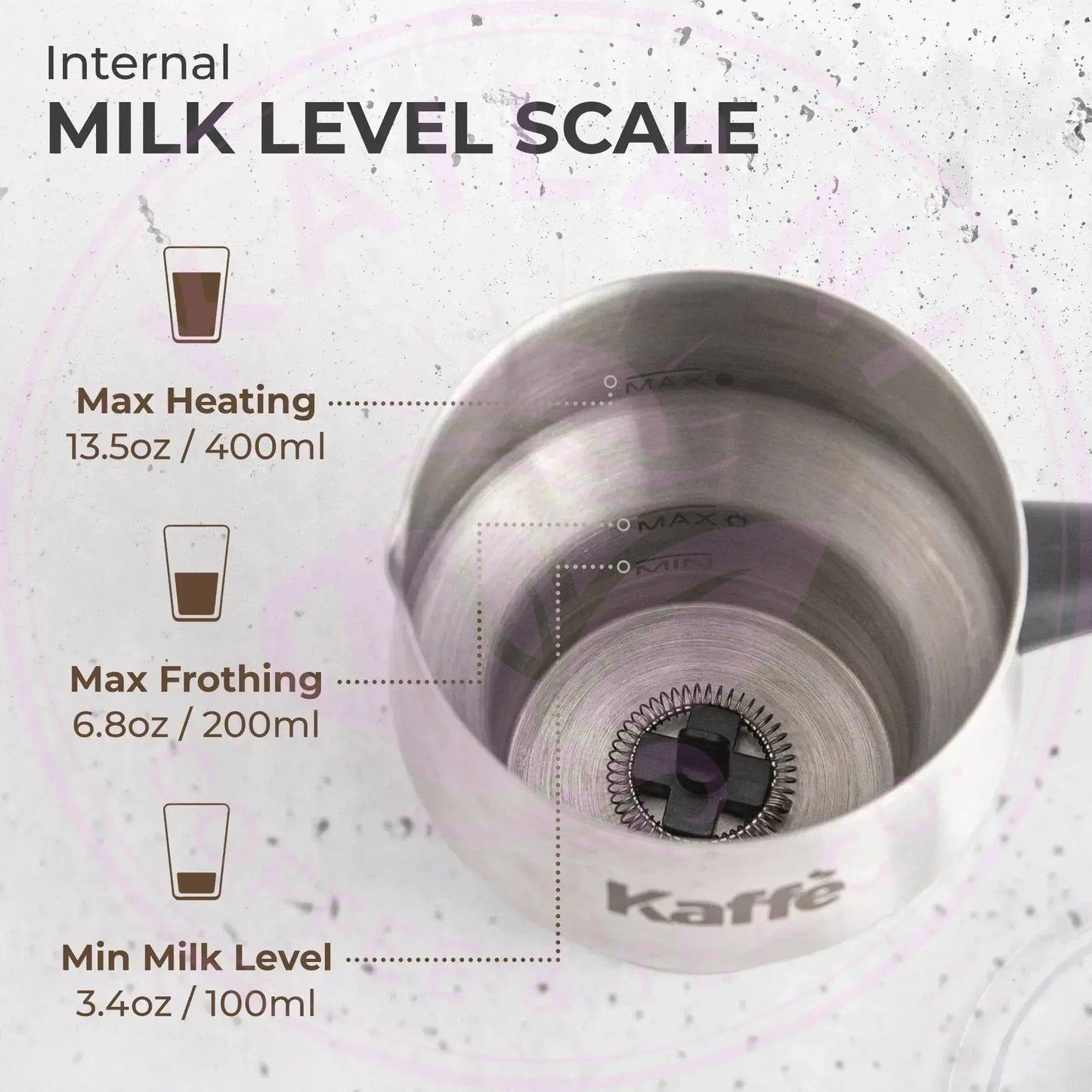 Digital Milk Frother - Pour & Froth Magic in Seconds | KF6075 - Kailani Coffee & Tea Co.