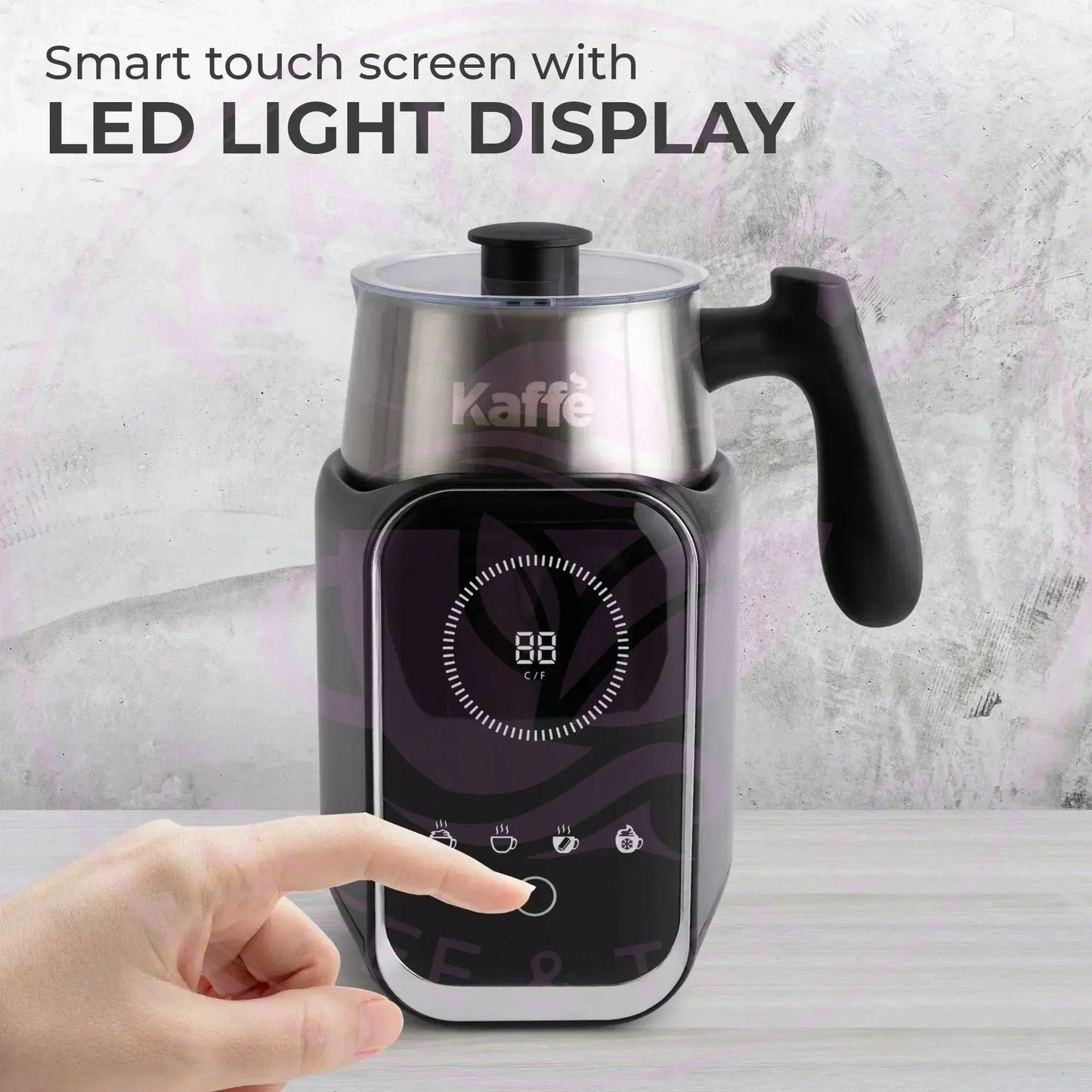 Digital Milk Frother - Pour & Froth Magic in Seconds | KF6075 - Kailani Coffee & Tea Co.