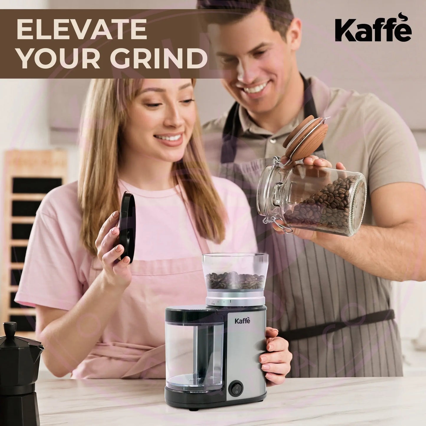 Burr Coffee Grinder, KF8022 Kaffe Products
