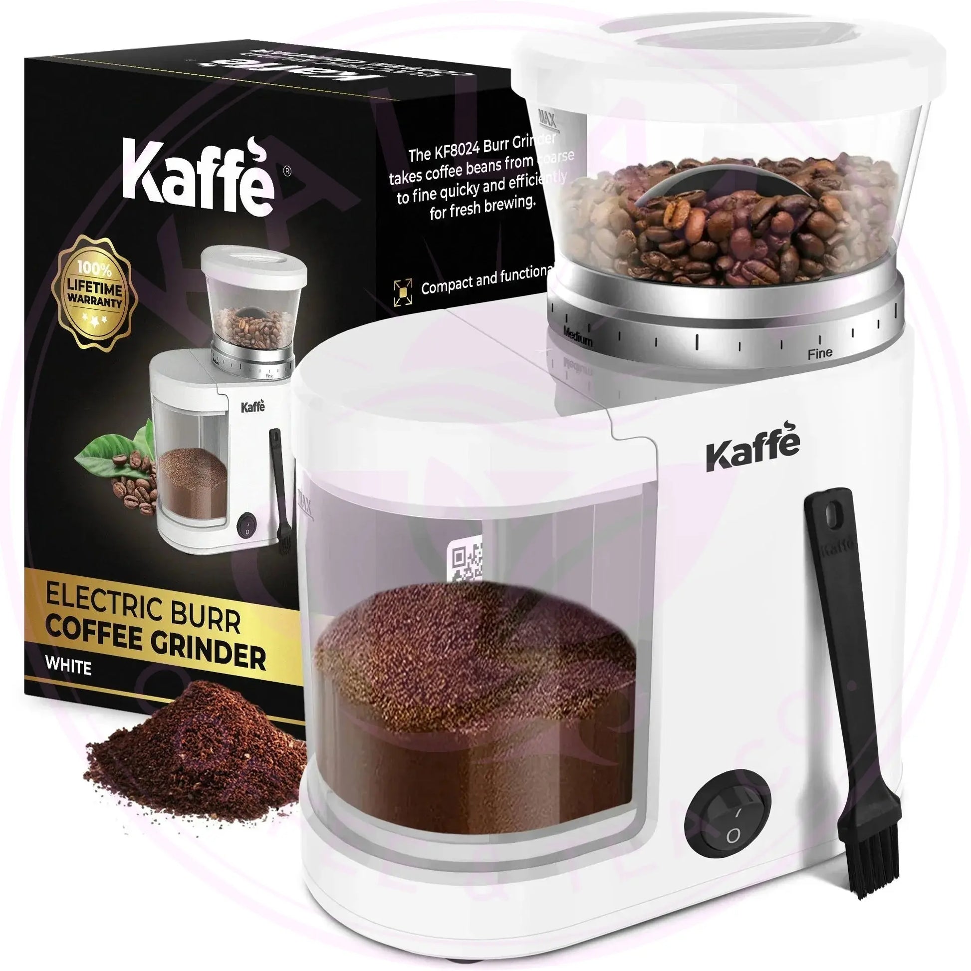 Burr Coffee Grinder - 20 Grind Settings for Ultimate Flavor | KF8024 - Kailani Coffee & Tea Co.