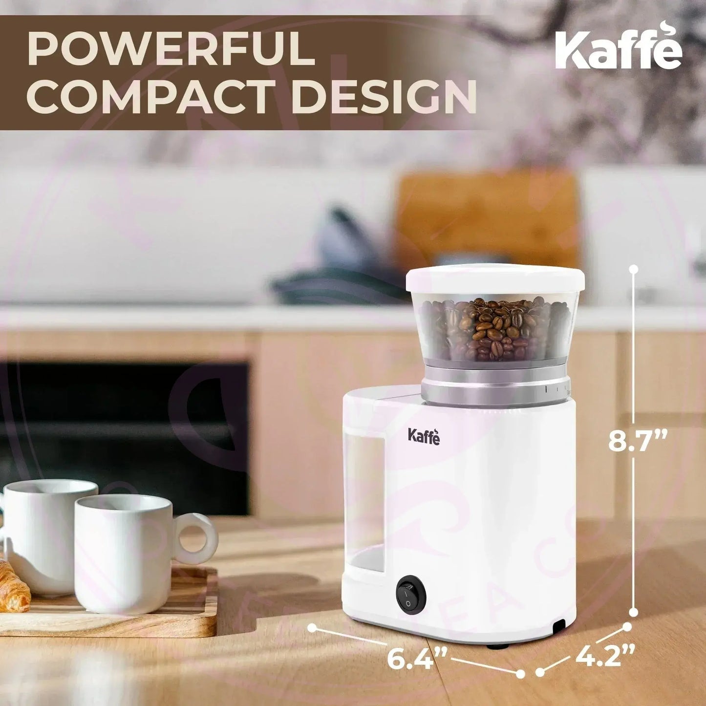 Burr Coffee Grinder - 20 Grind Settings for Ultimate Flavor | KF8024 - Kailani Coffee & Tea Co.