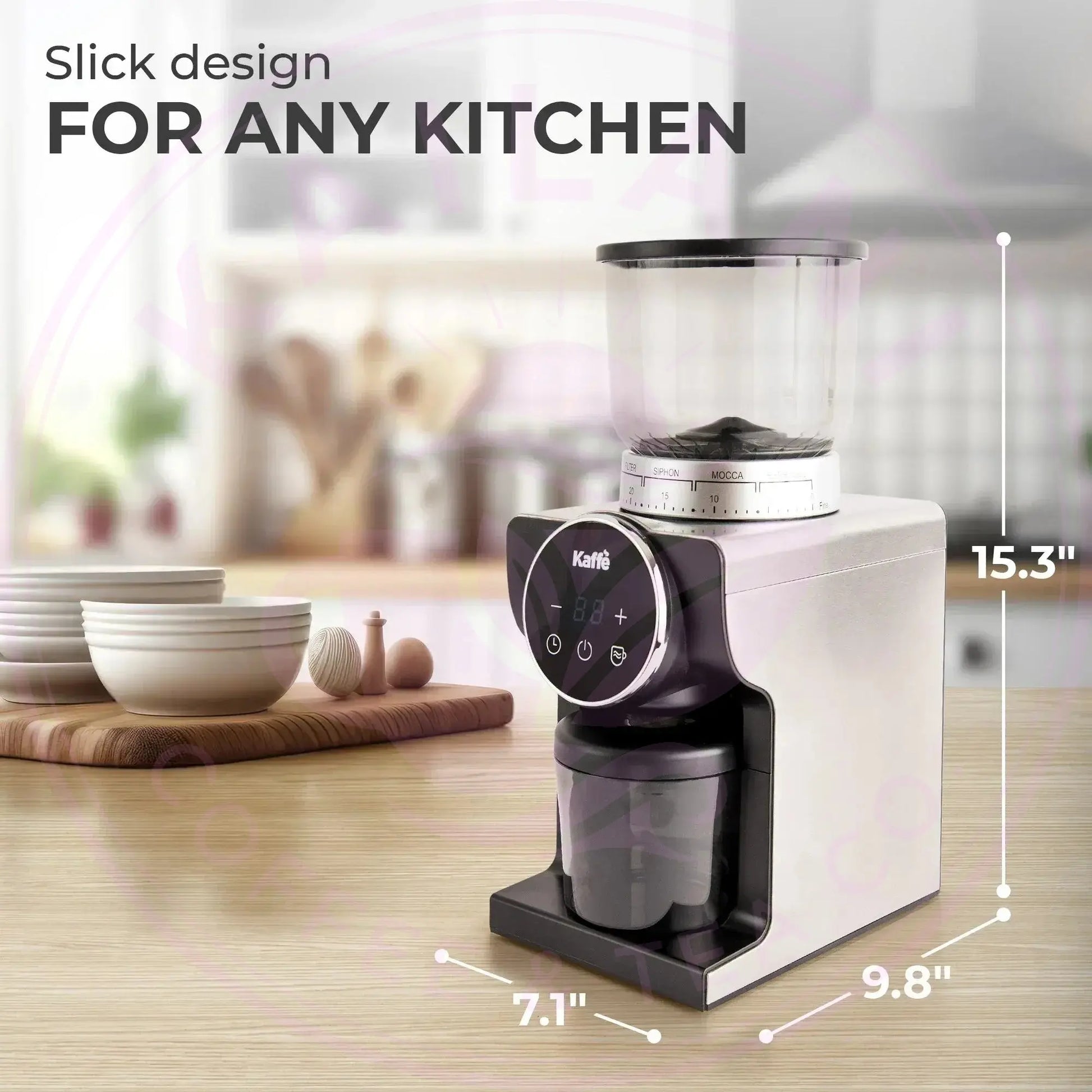 Conical Burr Coffee Grinder - KF8091 - Kailani Coffee & Tea Co.