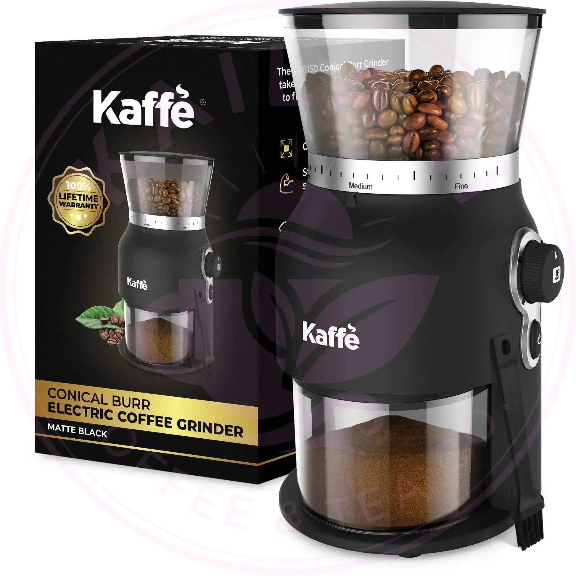Conical Burr Coffee Grinder - Precision Grinding | KF8150 - Kailani Coffee & Tea Co.
