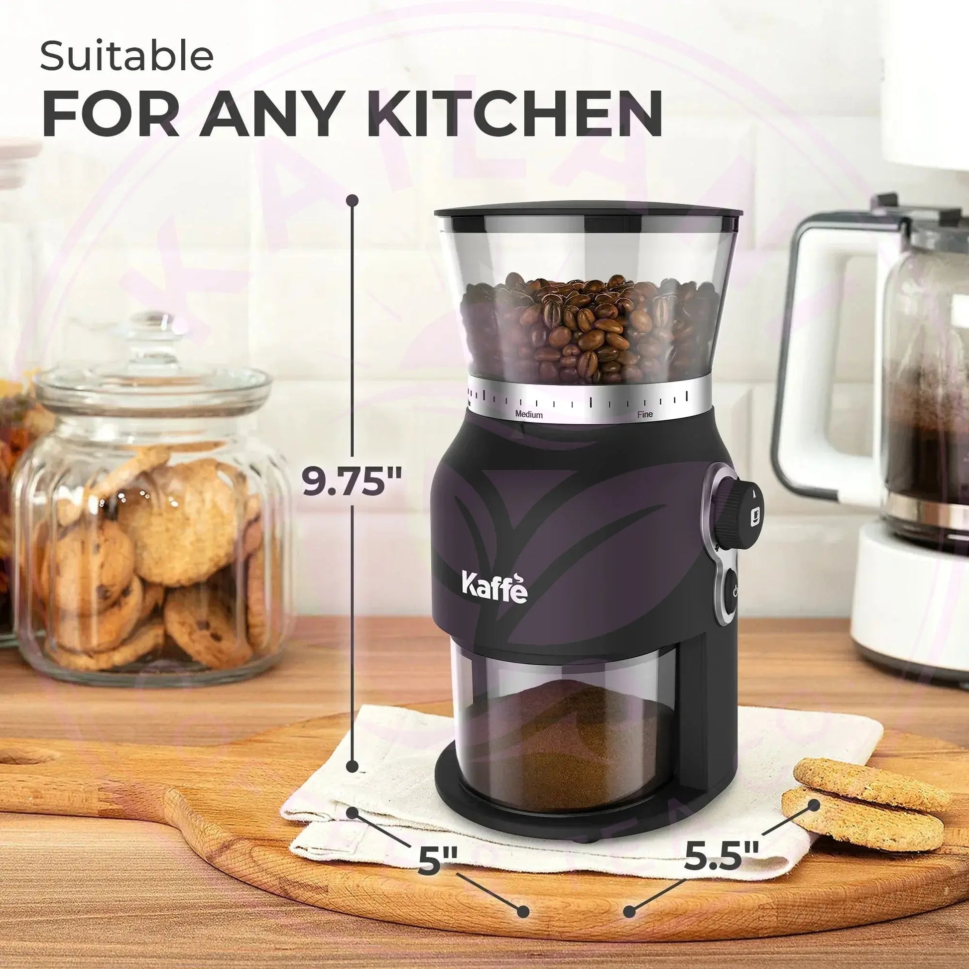 Conical Burr Coffee Grinder - Precision Grinding | KF8150 - Kailani Coffee & Tea Co.