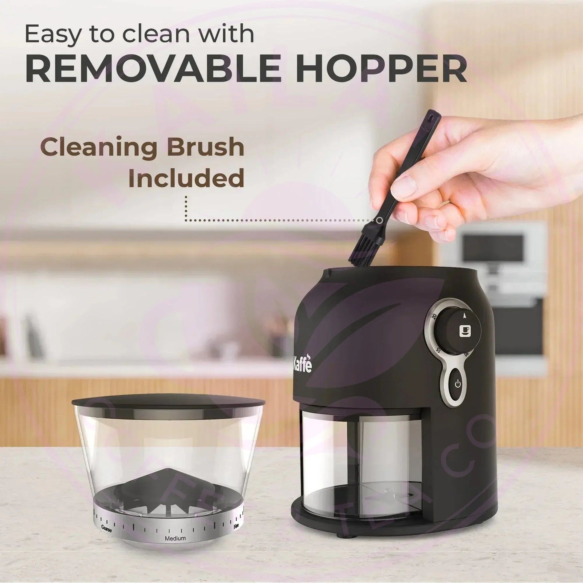 Conical Burr Coffee Grinder - Precision Grinding | KF8150 - Kailani Coffee & Tea Co.