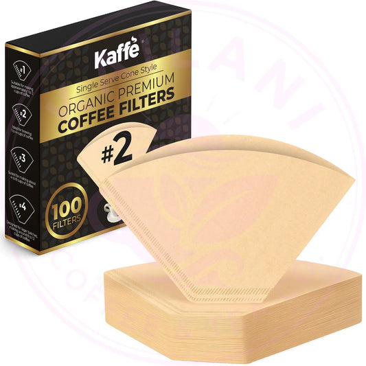 Organic Premium Coffee Filters #2, KFCF02B