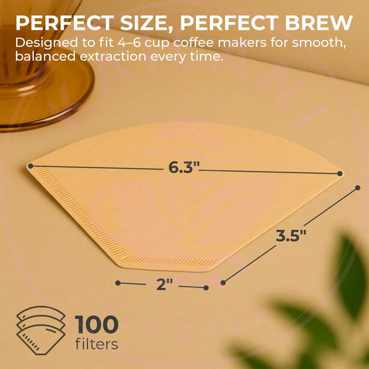 Organic Premium Coffee Filters #2, KFCF02B