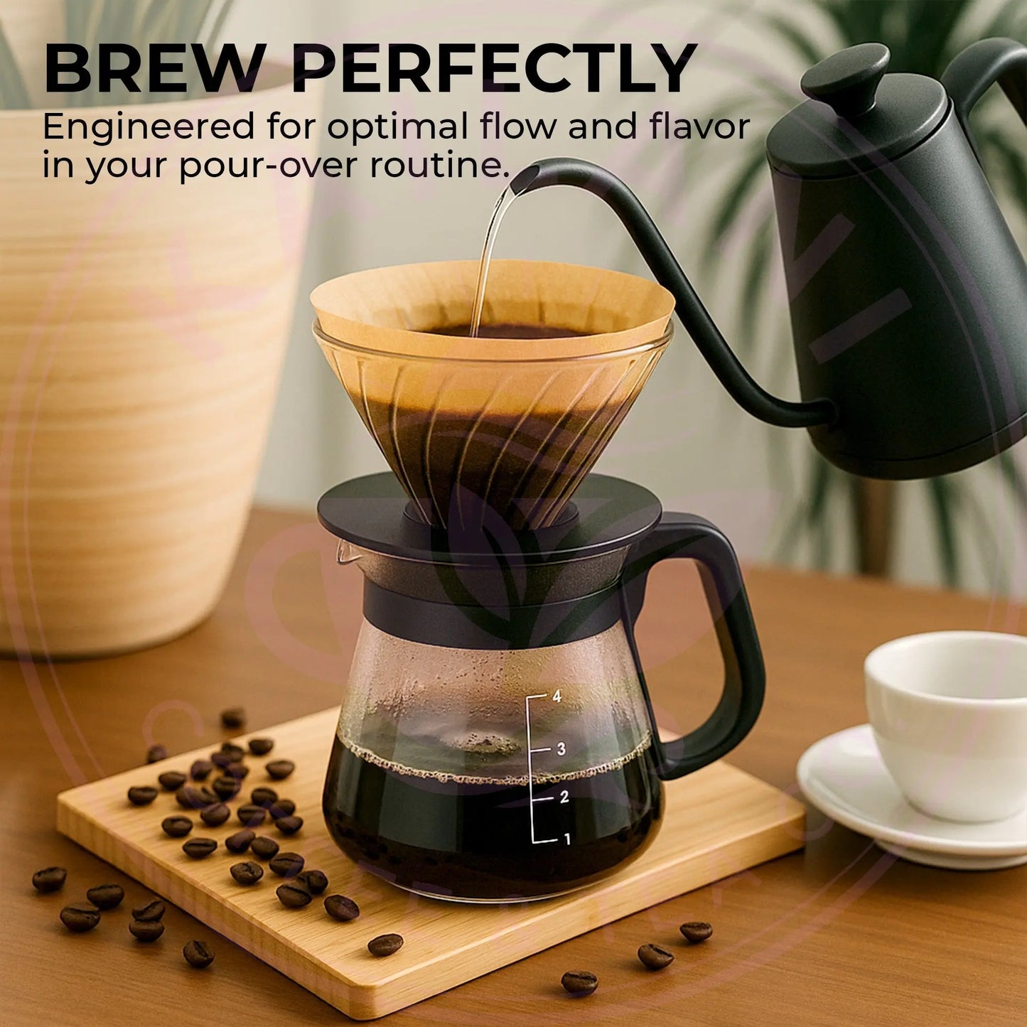 Organic Premium Coffee Filters #2, KFCF02B