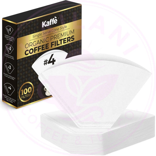 Organic Premium Coffee Filters #4, KFCF04W
