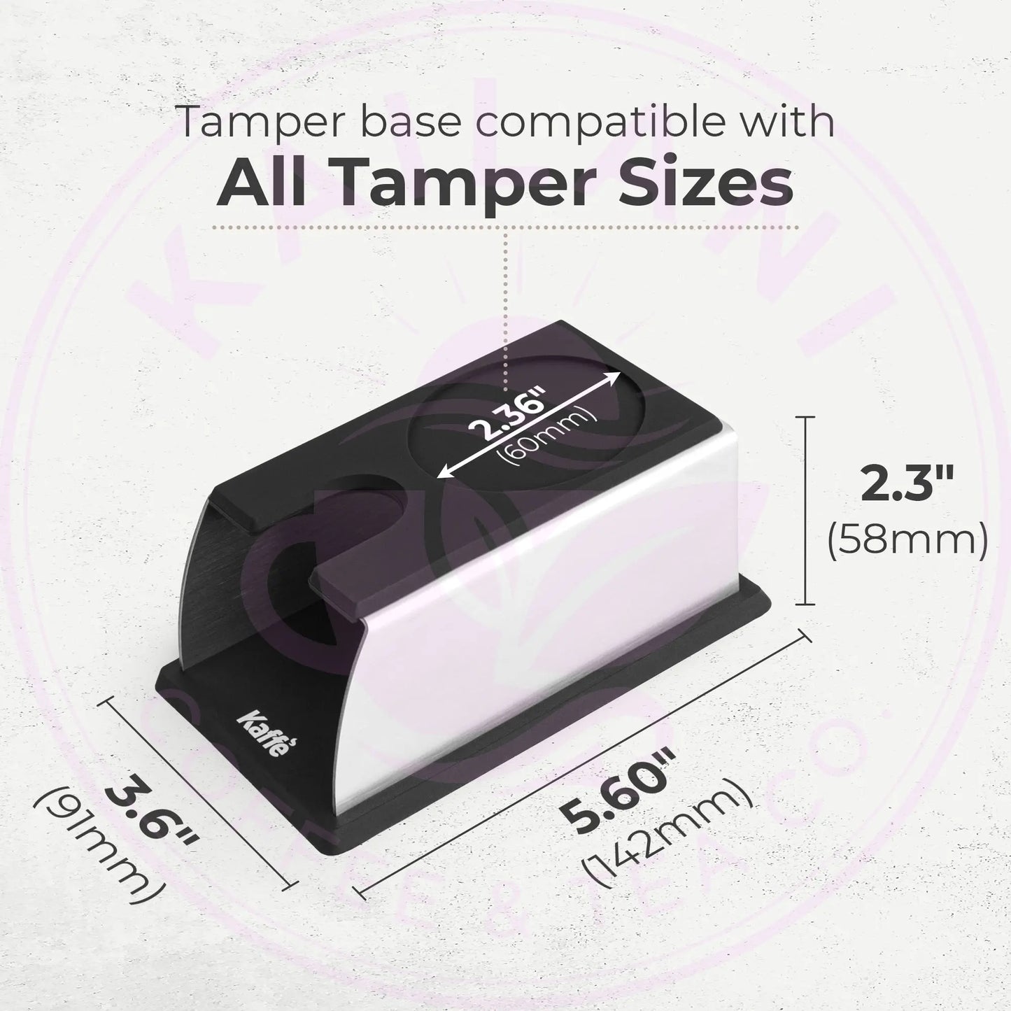 Espresso Tamping Mat - Portafilter Holder Kaffe KFTH01