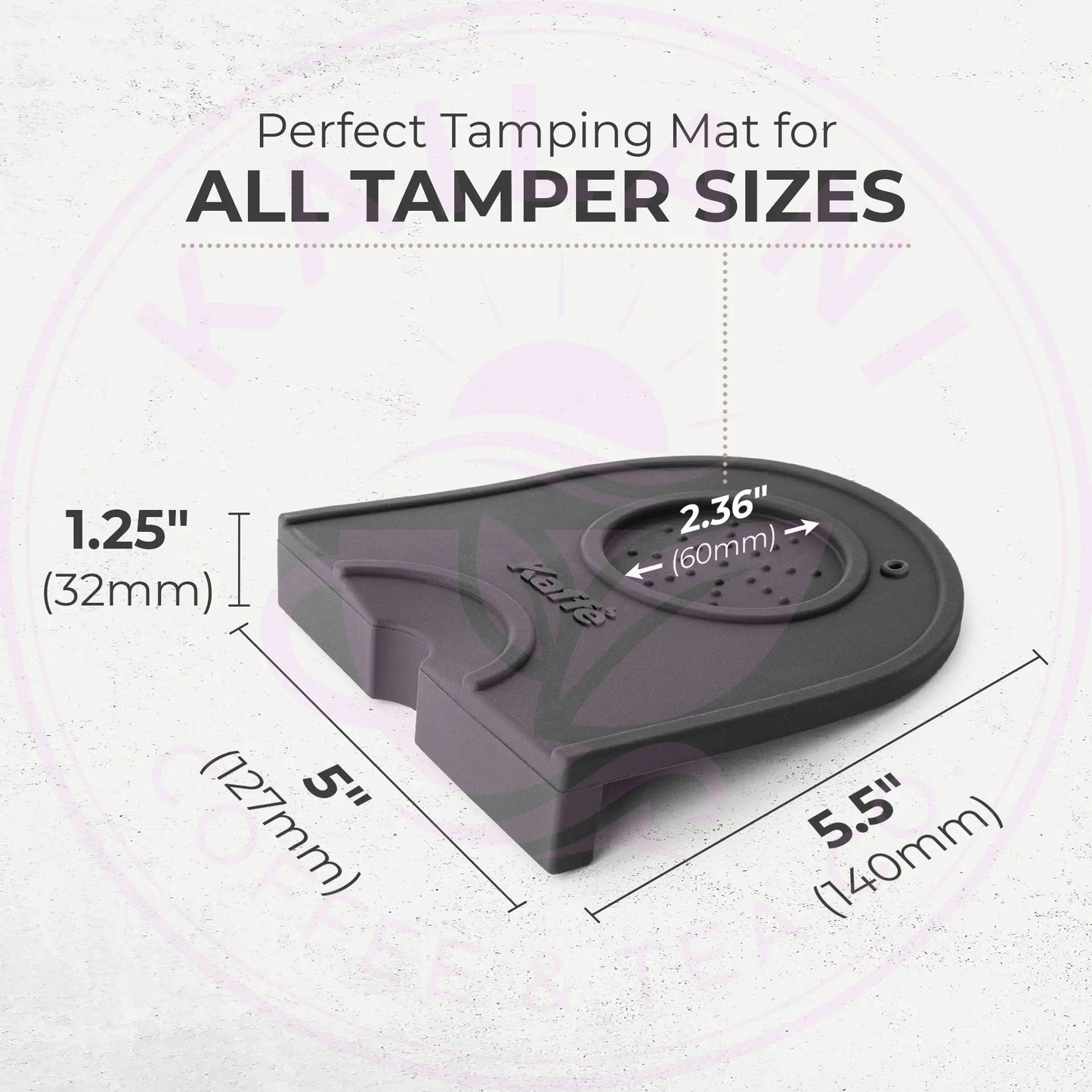 Espresso 2-in-1 Tamping Mat, KFTM02 Kaffe Products