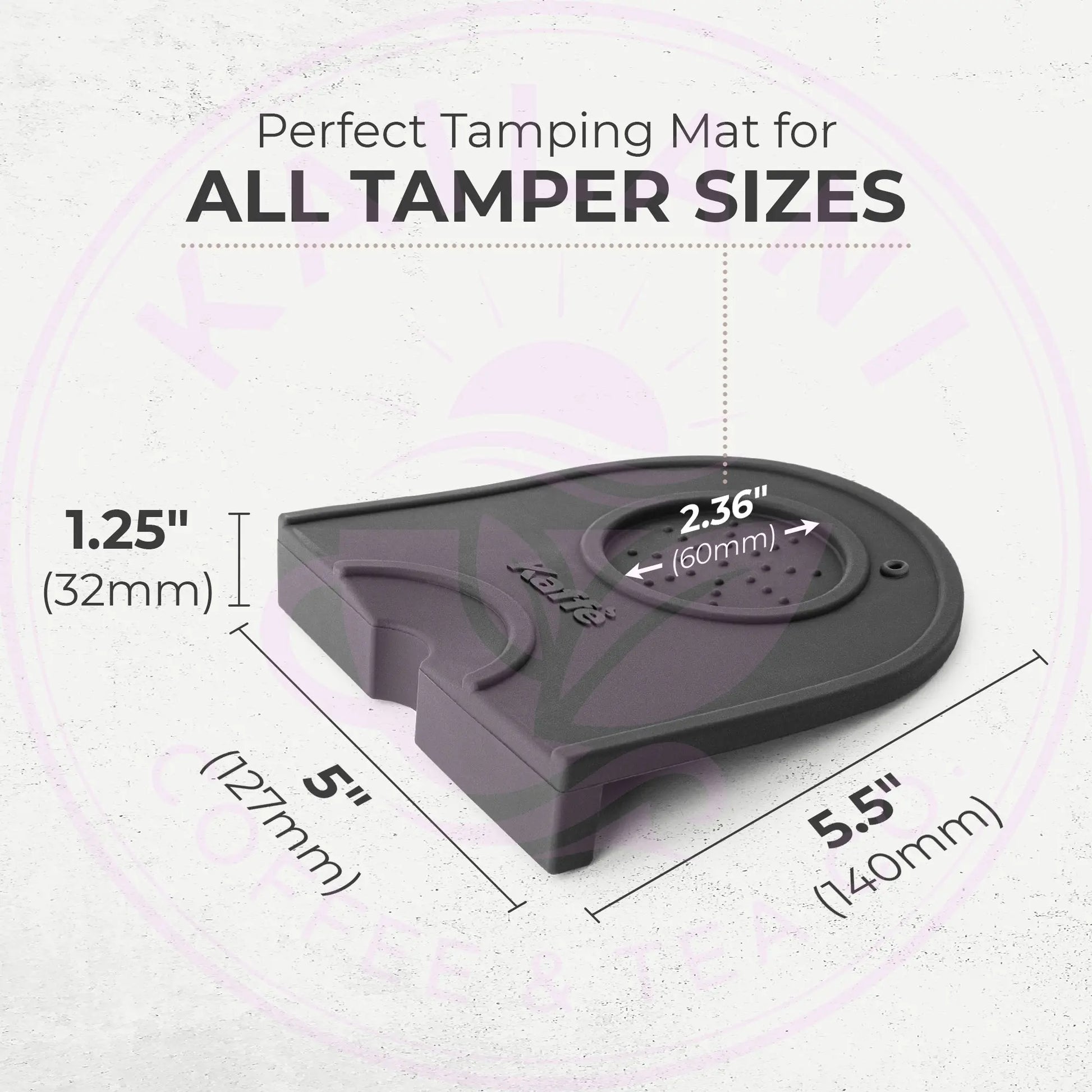 Espresso 2-in-1 Tamping Mat, KFTM02 Kaffe Products
