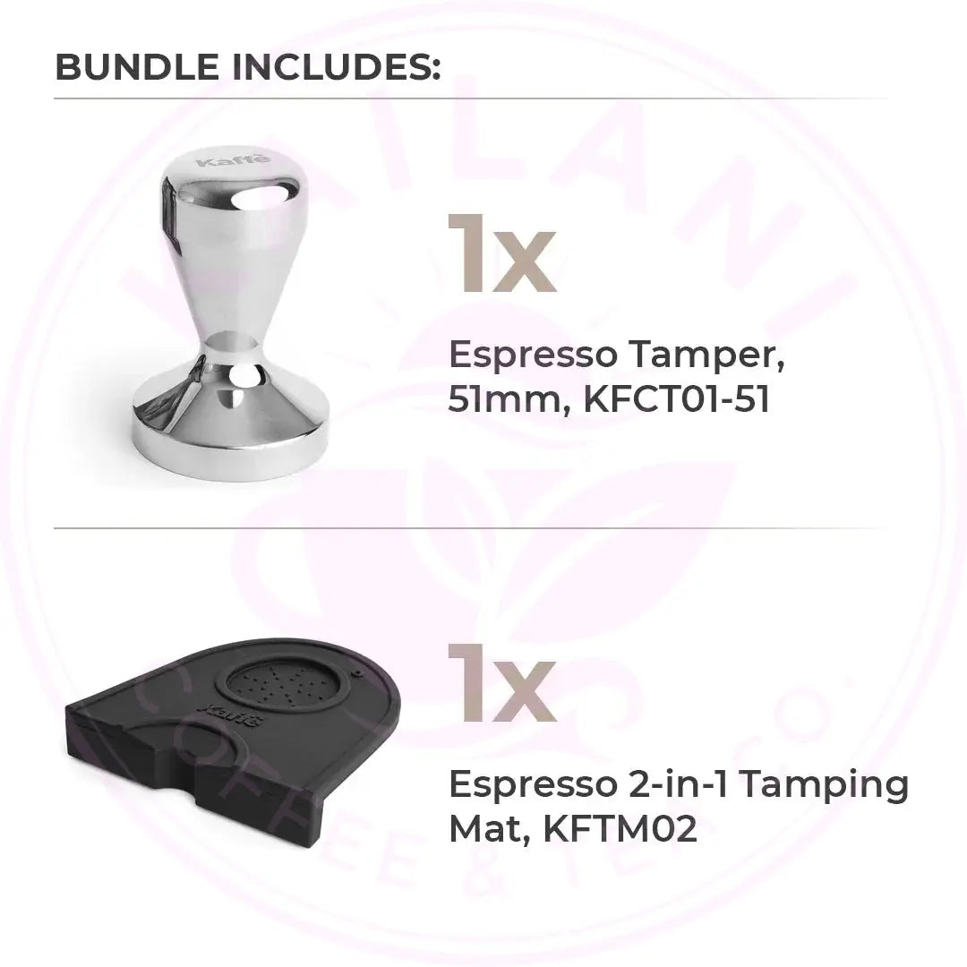 Espresso Tamper & Mat Kit Kaffe Products