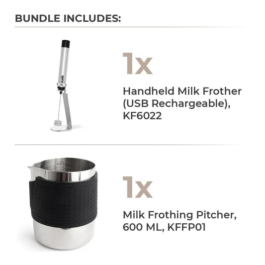 Frothing Basics Kit - Barista Essentials for Perfect Foam & Latte Art - Kailani Coffee & Tea Co.
