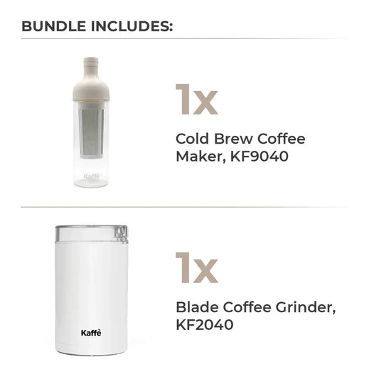 Cold Brew Essentials Kit – Chill Coffee Adventure (White) - Kailani Coffee & Tea Co.