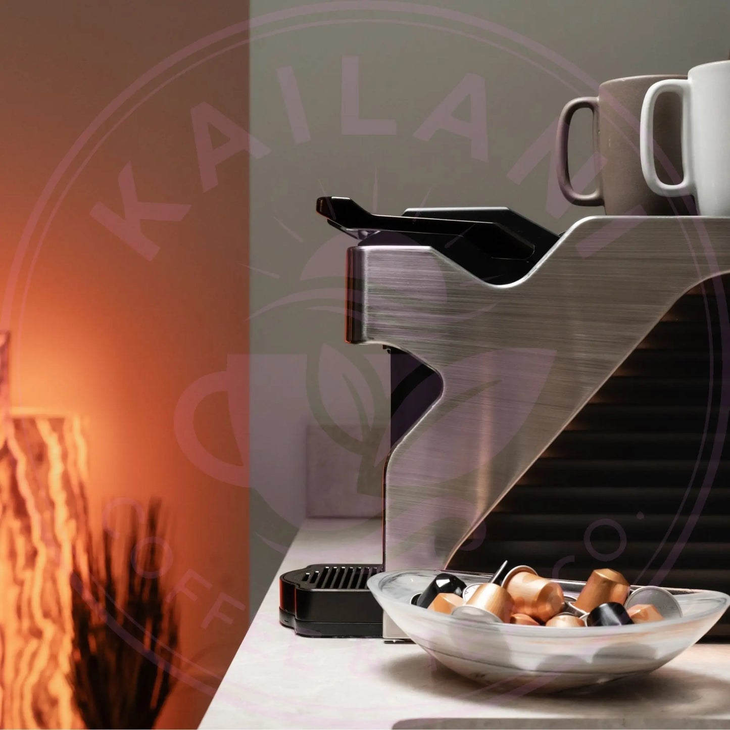 Line1 Espresso Machine - Brushed Stainless Steel