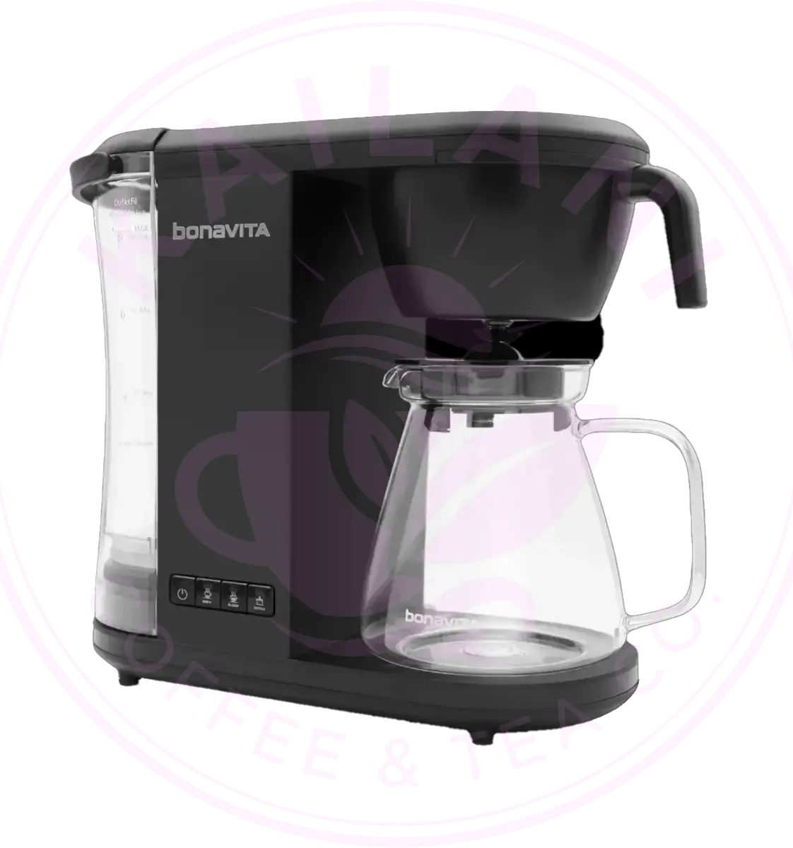 Enthusiast 8-Cup Drip Coffee Brewer with 1.3L Thermal or Glass Carafe Bonavita