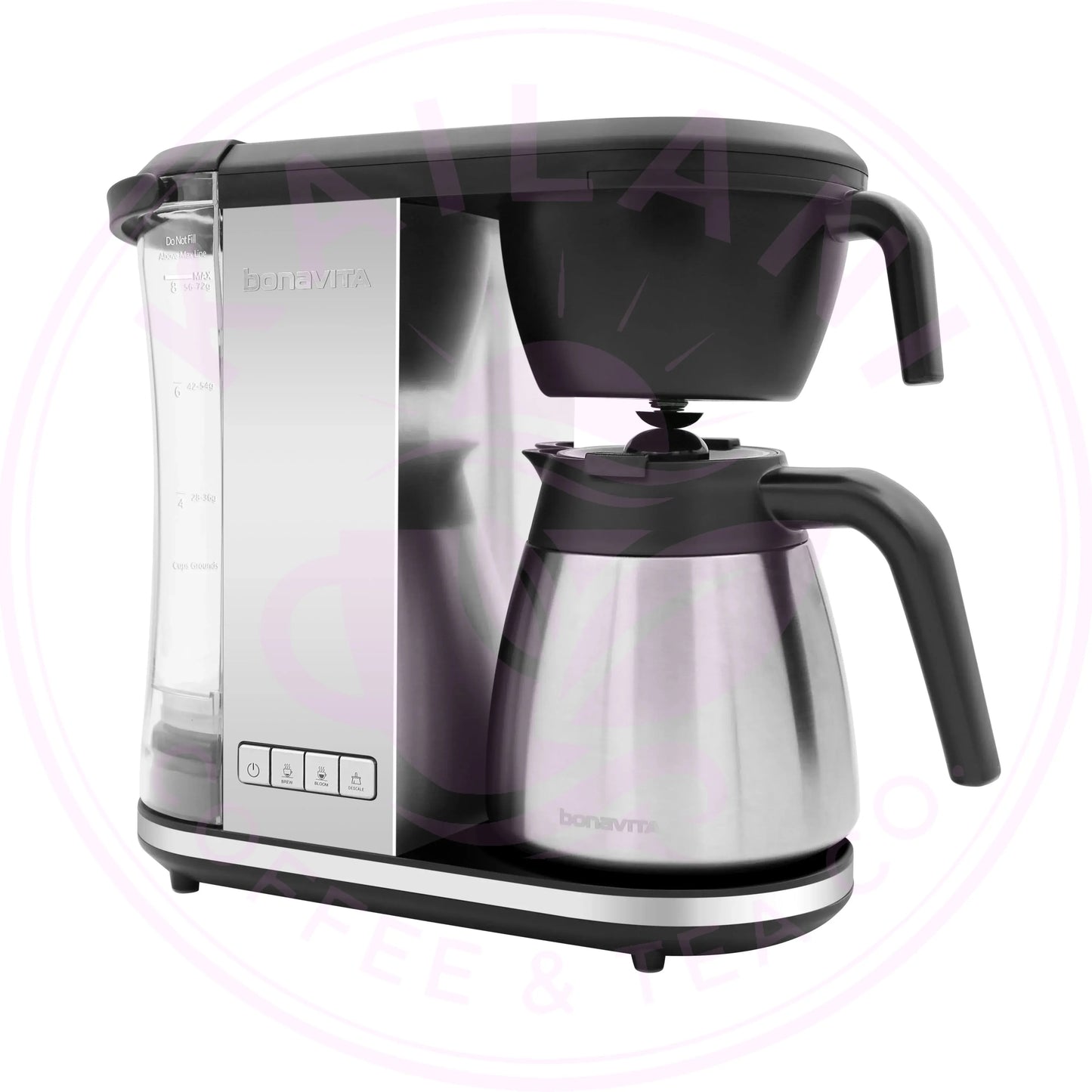 Enthusiast 8-Cup Drip Coffee Brewer with 1.3L Thermal or Glass Carafe Bonavita