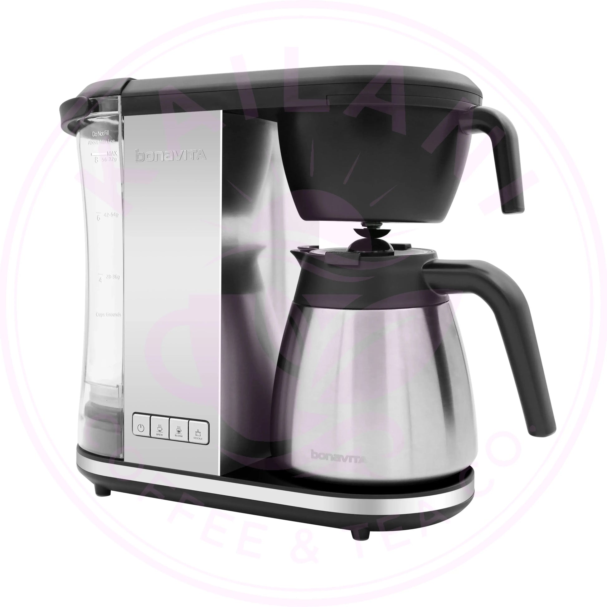 Enthusiast 8-Cup Drip Coffee Brewer with 1.3L Thermal or Glass Carafe Bonavita