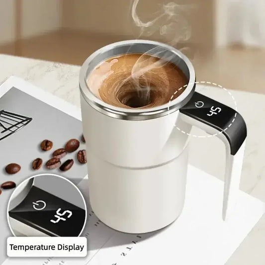 Mini Electric Self-Stirring Coffee Mug - Automatic Mixing - Kailani Coffee & Tea Co.