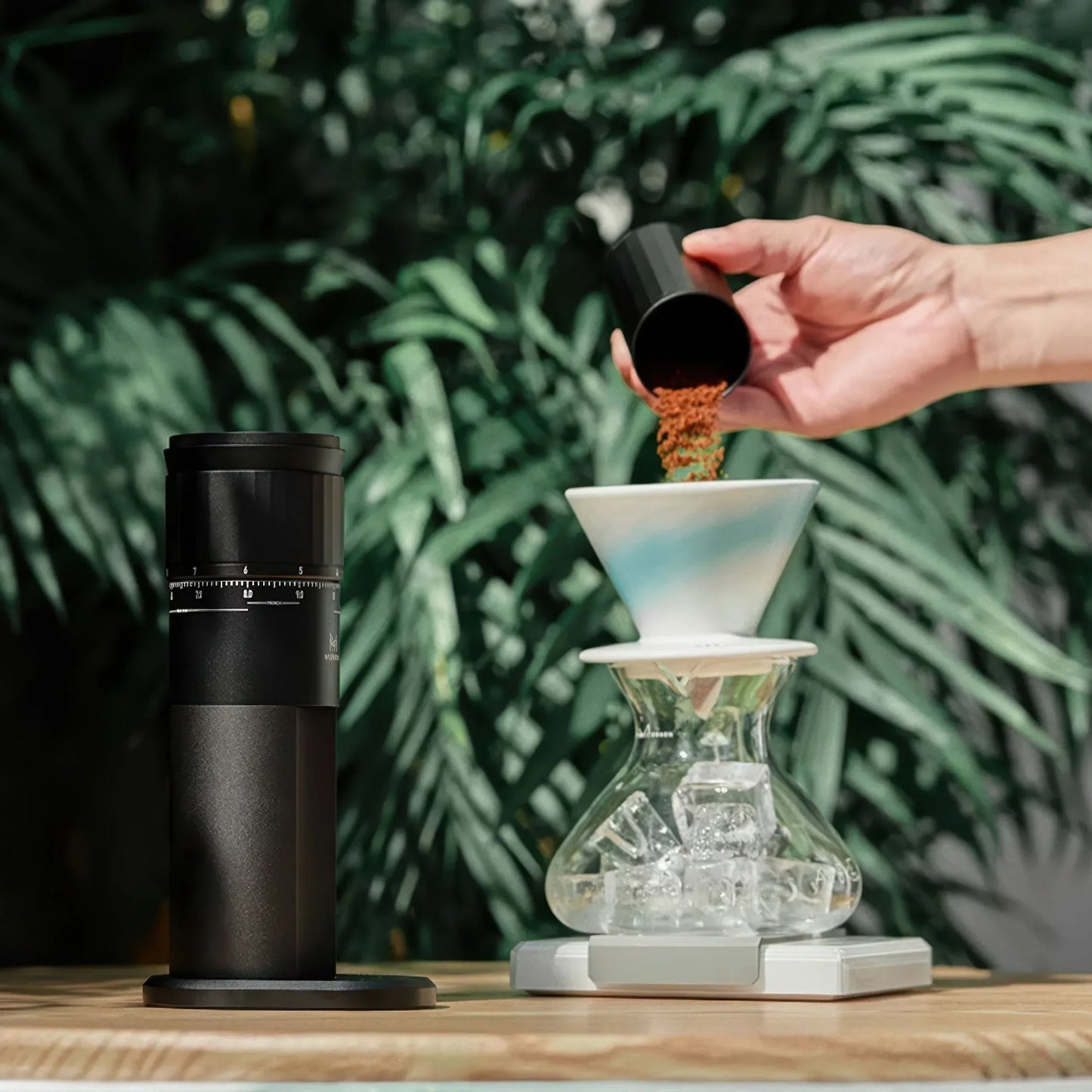 Precision Burr Coffee Grinder - Fresh Ground Coffee Perfection - Kailani Coffee & Tea Co.