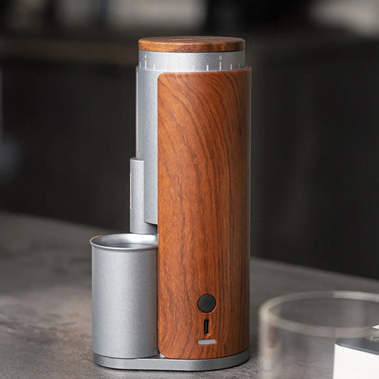 Portable Electric Coffee Burr Grinder - Rechargeable USB - Kailani Coffee & Tea Co.
