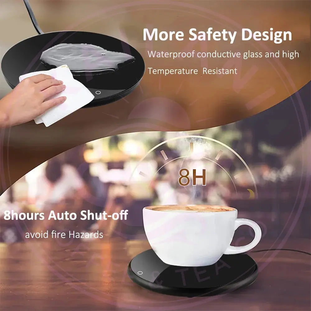 USB Mug Warmer – Electric Coffee Cup Heater for Office & Home Use