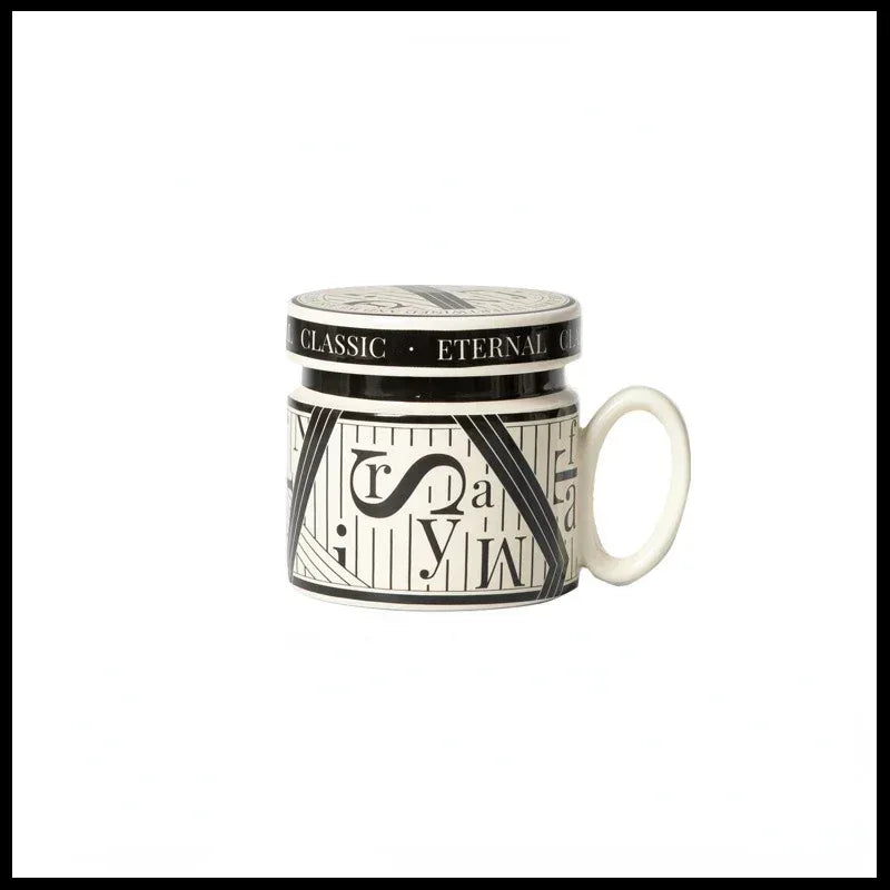 Personalized Espresso Cups with Lid - French Ceramic - Kailani Coffee & Tea Co.