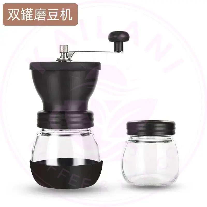 Hand Rocking Coffee Grinder - Adjustable Manual Bean Mill - Kailani Coffee & Tea Co.