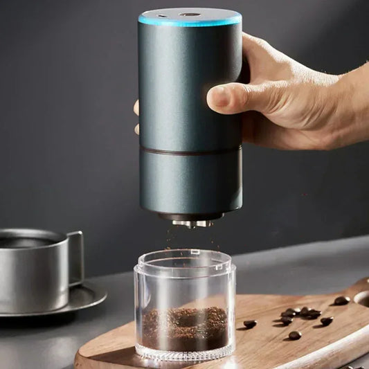Portable Electric Coffee Bean Grinder - DecorBites™ - Kailani Coffee & Tea Co.