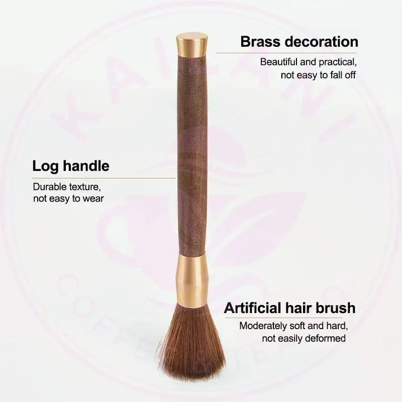 Espresso Brush - Wooden Handle Coffee Grinder Cleaning Brush - Kailani Coffee & Tea Co.