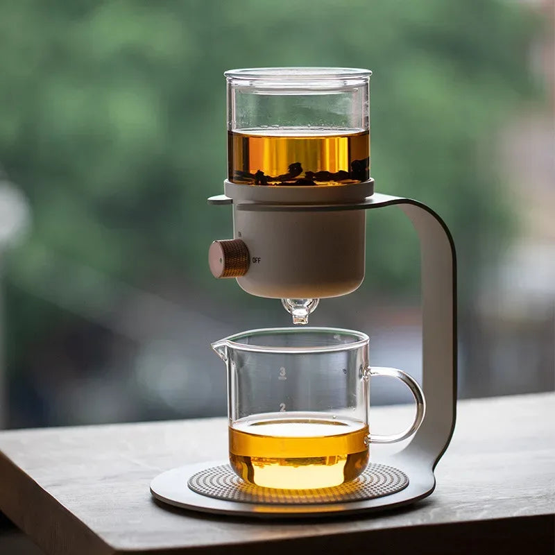 Glass Kung Fu Tea Pot - Elegant Brewing for Tea Lovers - Kailani Coffee & Tea Co.