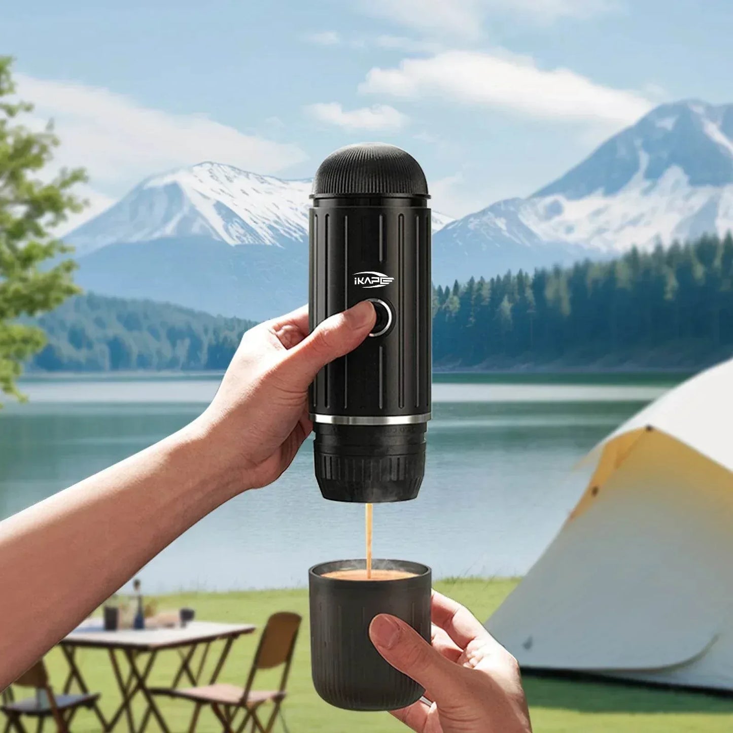 Portable Electric Espresso Maker | Hot & Cold - Kailani Coffee & Tea Co.