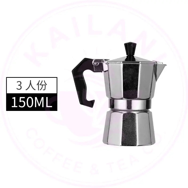 Moka Pot - Italian Octagonal Stainless Steel Coffee Maker