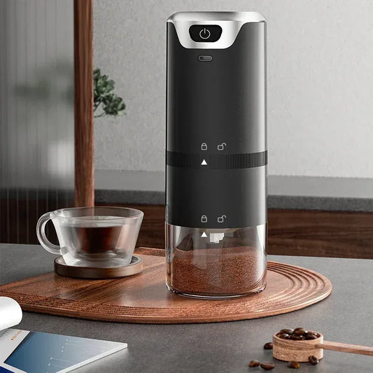 Electric Coffee Grinder & Espresso Tamper - DecorBites™ - Kailani Coffee & Tea Co.