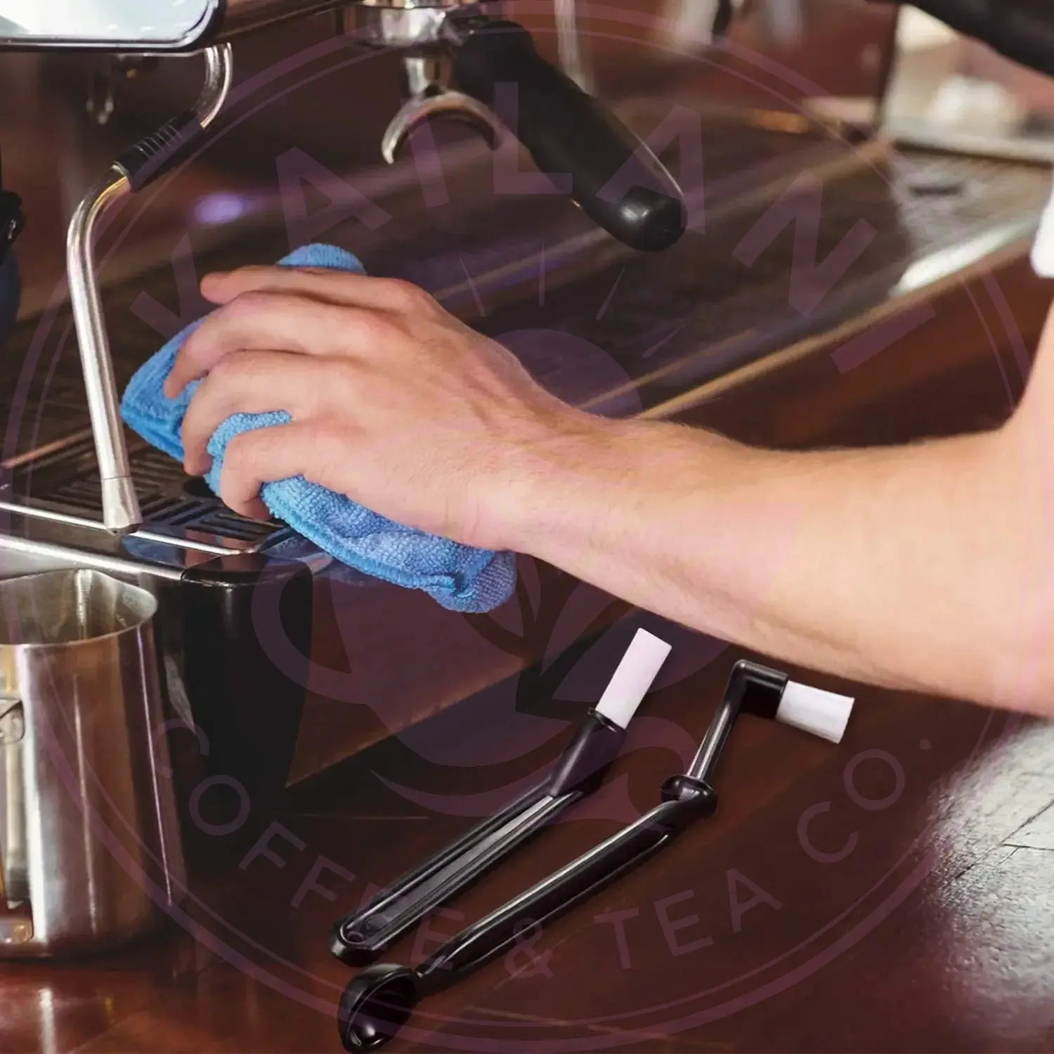 DecorBites™ Espresso Machine Cleaning Kit with Spoon and Brush Decorbites