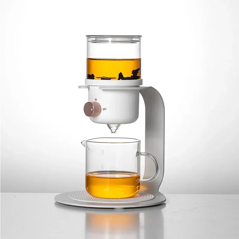 Glass Kung Fu Tea Pot - Elegant Brewing for Tea Lovers - Kailani Coffee & Tea Co.