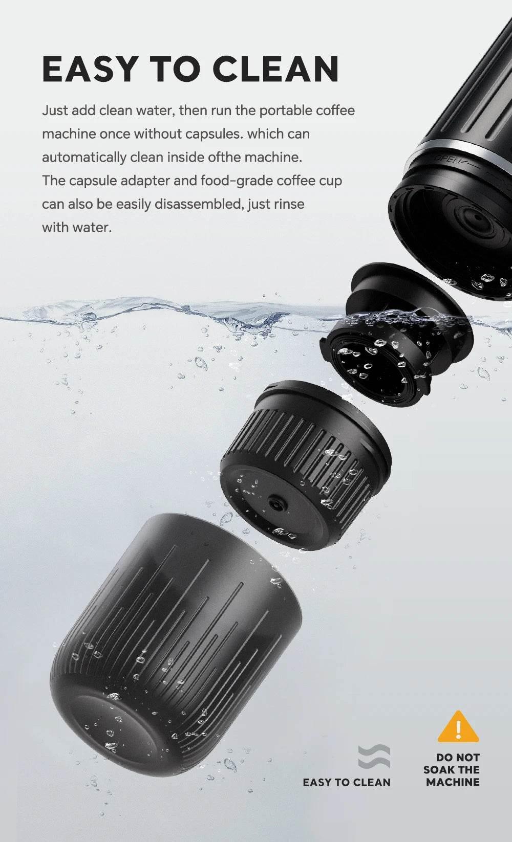 Portable Electric Espresso Maker | Hot & Cold - Kailani Coffee & Tea Co.