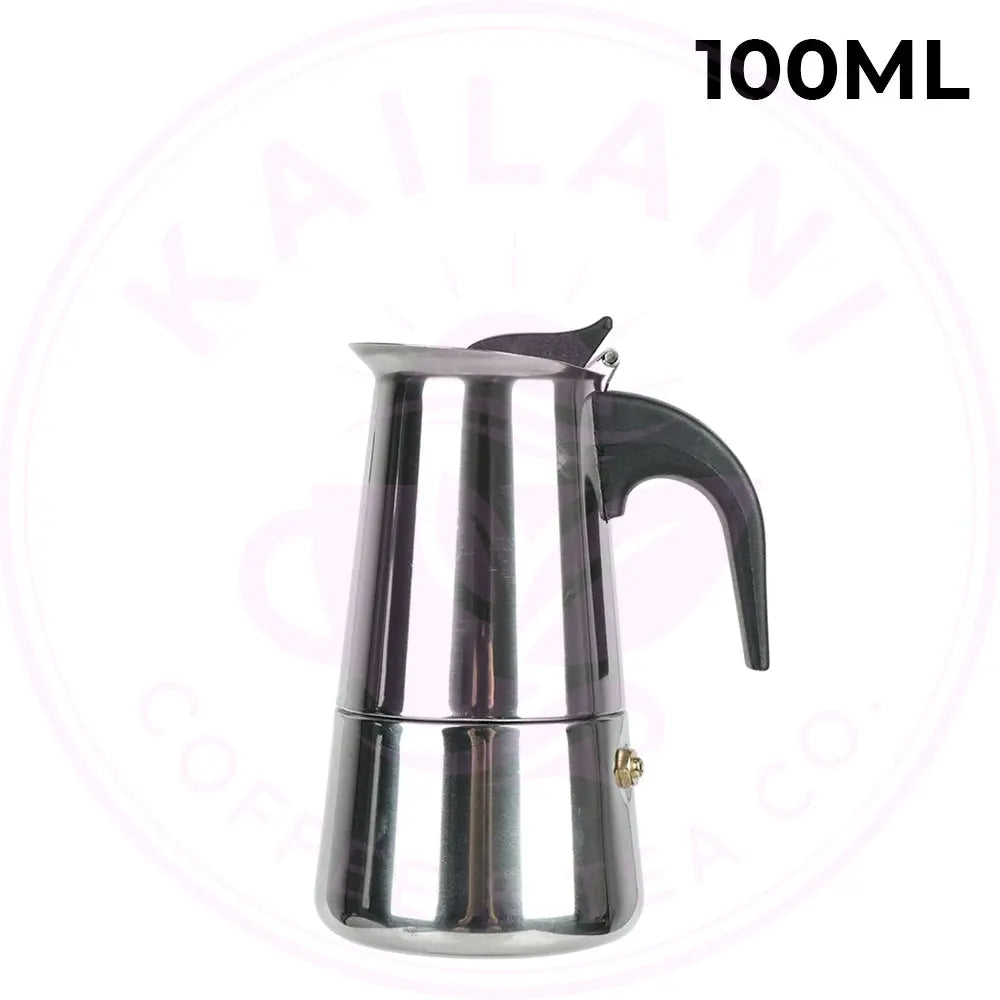 Moka Pot - Italian Octagonal Stainless Steel Coffee Maker